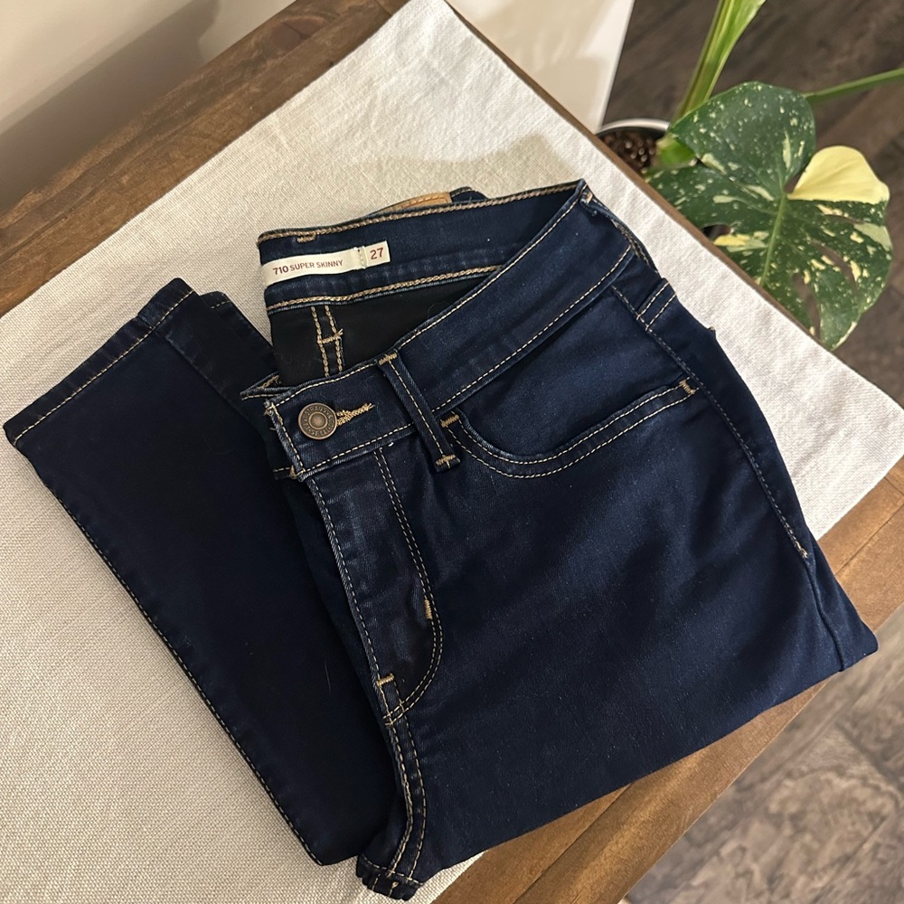 Dark Blue Skinny Jeans